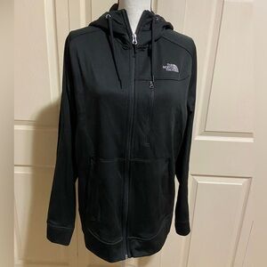 Men’s Large The North Face Black Hooded Full-Zip Jacket